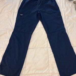 Cherokee Unisex Dark Blue, Navy, Scrub Pants, Size: Small